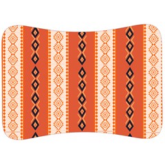 Geometrical Geometric Pattern Velour Seat Head Rest Cushion by Sabxi