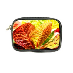 Leaves Plant Pattern Croton Nature Coin Purse by Sabxi