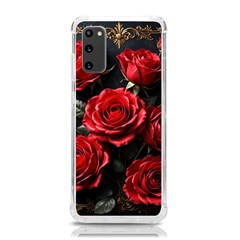 Red Roses Samsung Galaxy S20 6 2 Inch Tpu Uv Case by Sabxi