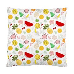 Pattern Seamless Texture Fruit Standard Cushion Case (two Sides) by Sabxi