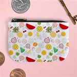 Pattern Seamless Texture Fruit Mini Coin Purse Front