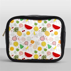 Pattern Seamless Texture Fruit Mini Toiletries Bag (one Side) by Sabxi