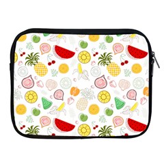 Pattern Seamless Texture Fruit Apple Ipad 2/3/4 Zipper Cases by Sabxi