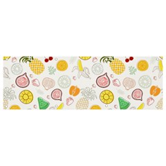 Pattern Seamless Texture Fruit Banner And Sign 9  X 3  by Sabxi