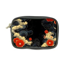 Korean Art Flowers Asian Pattern Coin Purse by Sabxi