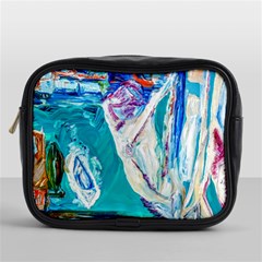 Seascape Mini Toiletries Bag (one Side) by bestdesignintheworld