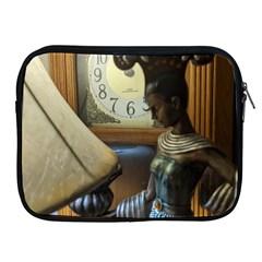 Erte Figurine And A Clock Apple Ipad 2/3/4 Zipper Cases by bestdesignintheworld