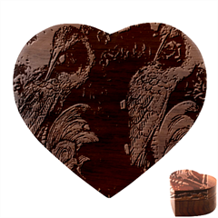 Birds Heart Wood Jewelry Box by bestdesignintheworld