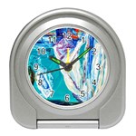 sailing boat Travel Alarm Clock Front