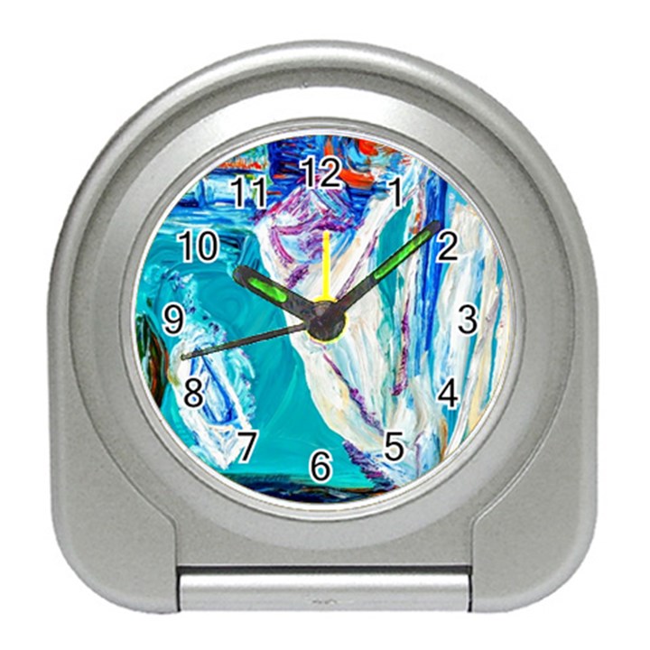 sailing boat Travel Alarm Clock