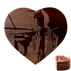 Lady Heart Wood Jewelry Box by bestdesignintheworld