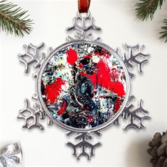 Multiple Desires-1-2 Metal Large Snowflake Ornament by bestdesignintheworld