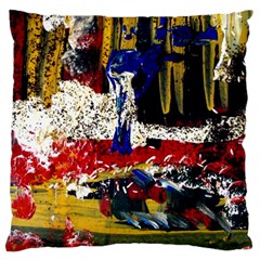 Abstract-1 Large Premium Plush Fleece Cushion Case (two Sides) by bestdesignintheworld