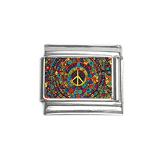 Peace Abstract Pattern Creative Drawing Italian Charm (9mm) by Posterlux