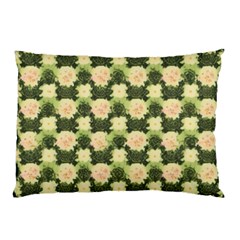 Retro 1880s Flowers Pattern 15 Pillow Case by violetheavensky