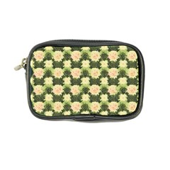 Retro 1880s Flowers Pattern 15 Coin Purse by violetheavensky