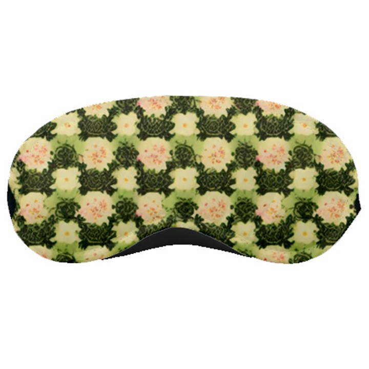 Retro 1880s Flowers Pattern 15 Sleep Mask