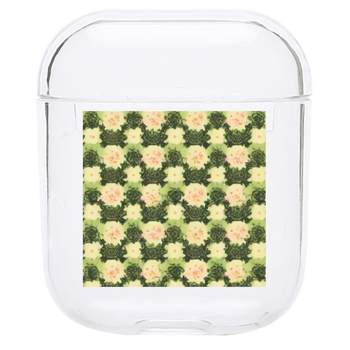 Retro 1880s Flowers Pattern 15 Hard PC AirPods 1/2 Case