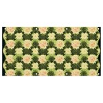 Retro 1880s Flowers Pattern 15 Banner and Sign 8  x 4  Front