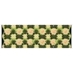 Retro 1880s Flowers Pattern 15 Banner And Sign 12  X 4  by violetheavensky