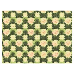 Retro 1880s Flowers Pattern 15 Two Sides Premium Plush Fleece Blanket (baby Size) by violetheavensky