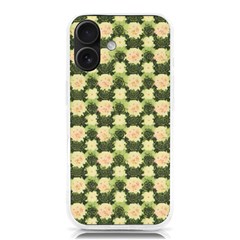 Retro 1880s Flowers Pattern 15 Iphone 16 Tpu Uv Print Case by violetheavensky