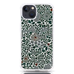 Retro Scandinavian Nordic Flowers Pattern 5 Iphone 13 Tpu Uv Print Case by violetheavensky