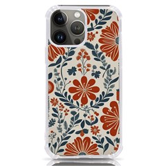 Retro Scandinavian Nordic Flowers Pattern 3 Iphone 13 Pro Max Tpu Uv Print Case by violetheavensky