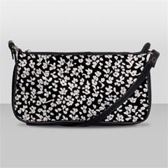 Gothic Leaf Pattern 5 Leather Shoulder Clutch Bag by violetheavensky