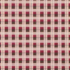 Retro 60s 50s Plaid Pattern 2 Play Mat (square) by violetheavensky