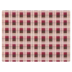 Retro 60s 50s Plaid Pattern 2 Two Sides Premium Plush Fleece Blanket (baby Size) by violetheavensky