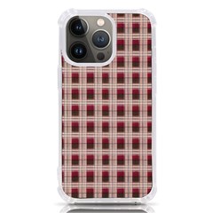 Retro 60s 50s Plaid Pattern 2 Iphone 13 Pro Tpu Uv Print Case by violetheavensky