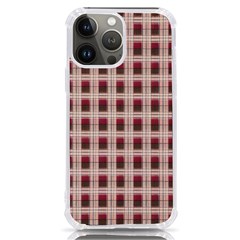 Retro 60s 50s Plaid Pattern 2 Iphone 13 Pro Max Tpu Uv Print Case by violetheavensky