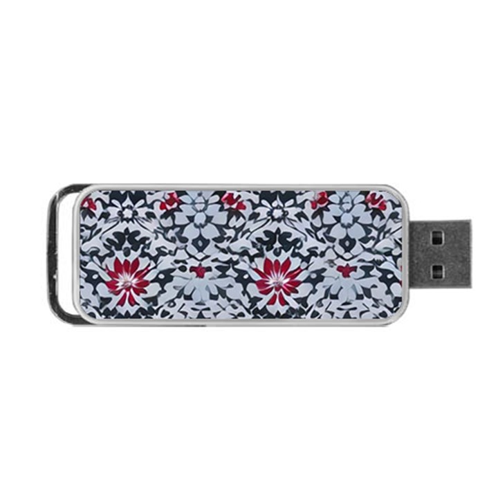 Gothic Leaf Pattern 6 Portable USB Flash (Two Sides)