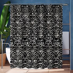 Gothic Leaf Pattern 2 Shower Curtain 60  X 72  (medium)  by violetheavensky