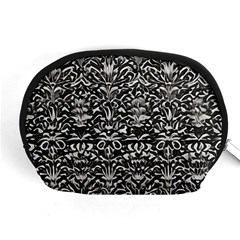 Gothic Leaf Pattern 2 Accessory Pouch (medium) by violetheavensky