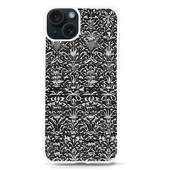 Gothic Leaf Pattern 2 Iphone 15 Tpu Uv Print Case by violetheavensky