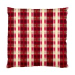 Retro 60s 50s Plaid Pattern 4 Standard Cushion Case (One Side) Front