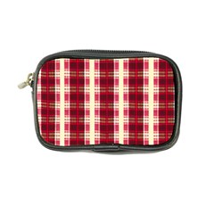 Retro 60s 50s Plaid Pattern 4 Coin Purse by violetheavensky