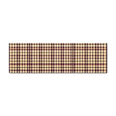 Retro 60s 50s Plaid Pattern 3 Sticker Bumper (100 Pack) by violetheavensky