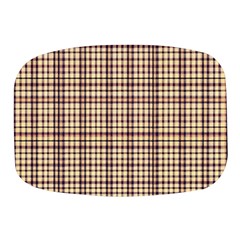 Retro 60s 50s Plaid Pattern 3 Mini Square Pill Box by violetheavensky