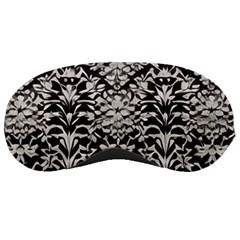 Gothic Leaf Pattern 4 Sleep Mask by violetheavensky