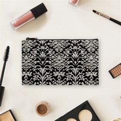 Gothic Leaf Pattern 4 Cosmetic Bag (small) by violetheavensky