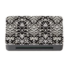 Gothic Leaf Pattern 4 Memory Card Reader With Cf by violetheavensky