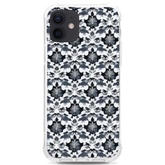 Gothic Leaf Pattern Iphone 12/12 Pro Tpu Uv Print Case by violetheavensky