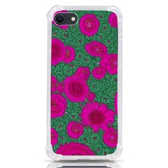 Mid Century Retro Floral 1970s 1960s Pattern 97 Iphone Se by violetheavensky