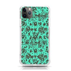 Mid Century Retro Floral 1970s 1960s Pattern 102 Iphone 11 Pro Max 6 5 Inch Tpu Uv Print Case by violetheavensky