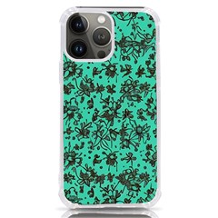 Mid Century Retro Floral 1970s 1960s Pattern 102 Iphone 13 Pro Max Tpu Uv Print Case by violetheavensky