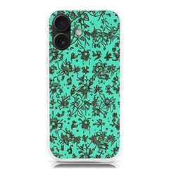 Mid Century Retro Floral 1970s 1960s Pattern 102 Iphone 16 Tpu Uv Print Case by violetheavensky