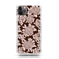 Mid Century Retro Floral 1970s 1960s Pattern 106 Iphone 11 Pro Max 6 5 Inch Tpu Uv Print Case by violetheavensky